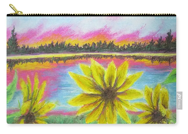 Sunflower Confessions ~ Zip Pouch