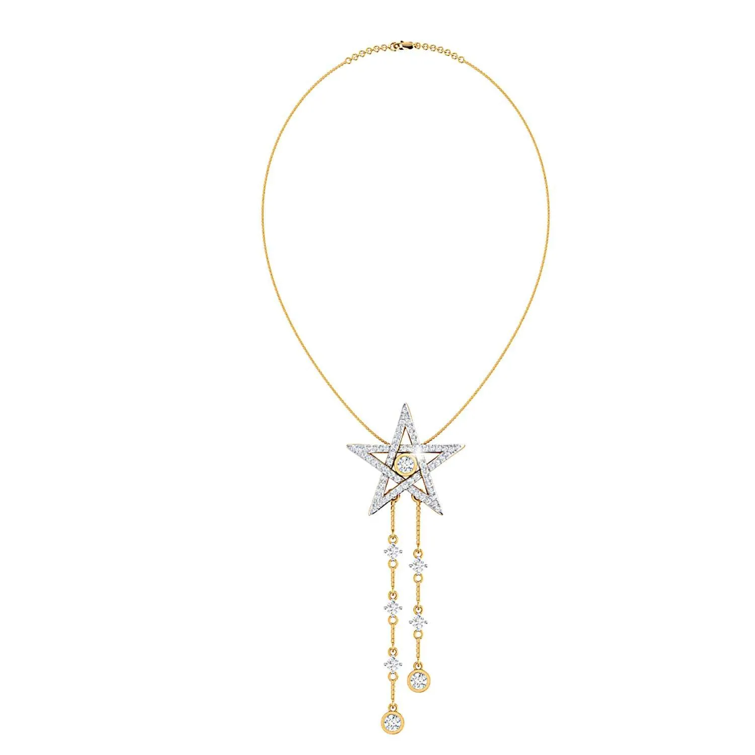 THE SPARKLING STAR NECKLACE