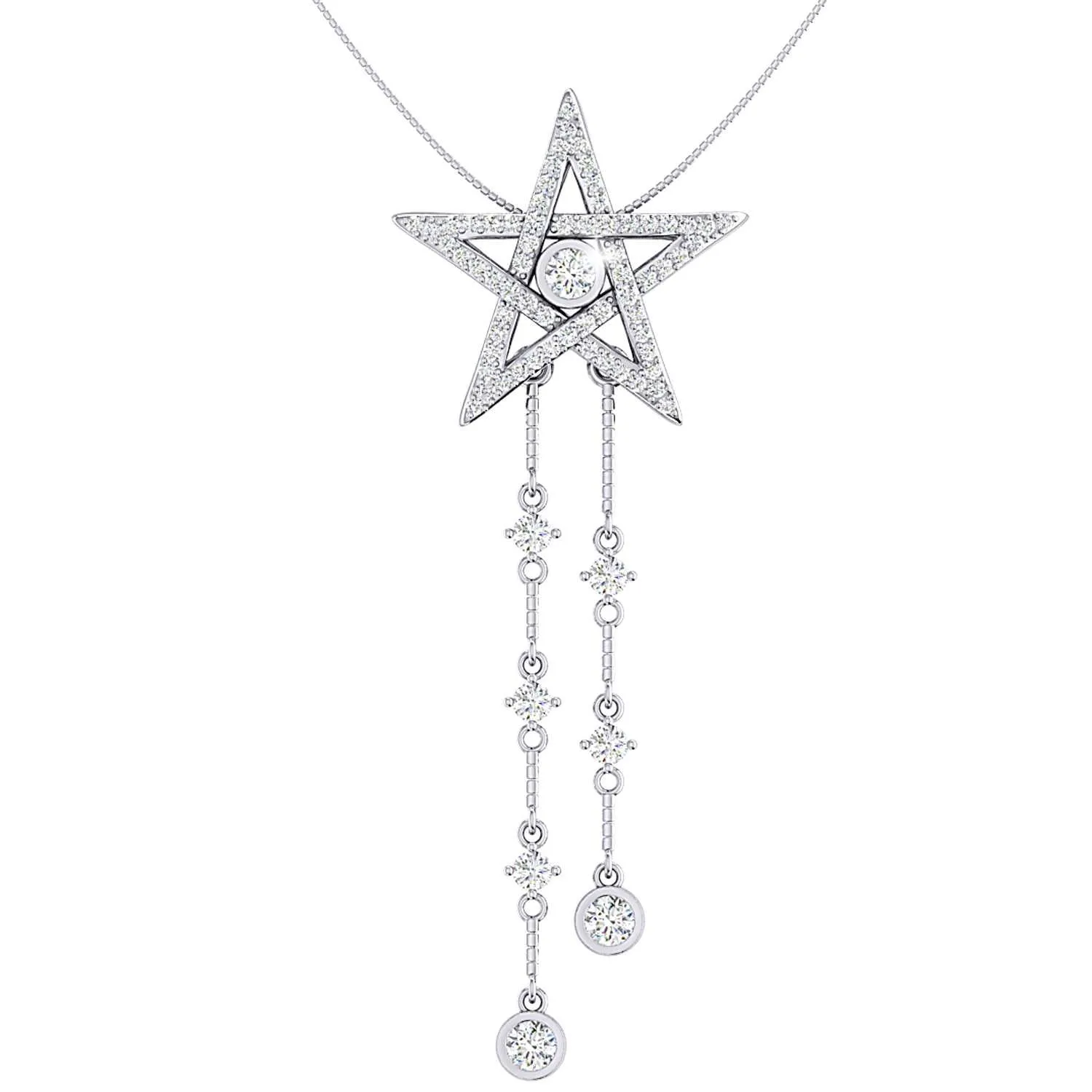 THE SPARKLING STAR NECKLACE