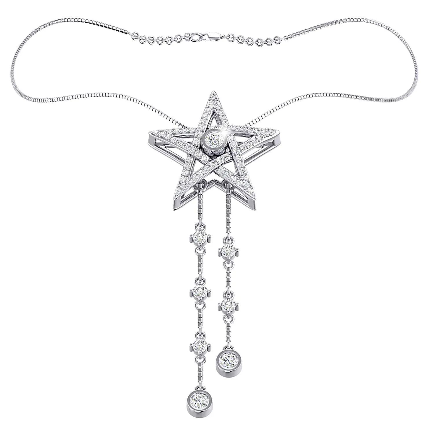 THE SPARKLING STAR NECKLACE