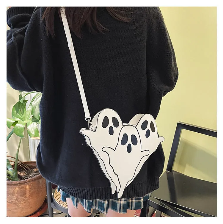 Thrilling Trio of Ghosts Purse