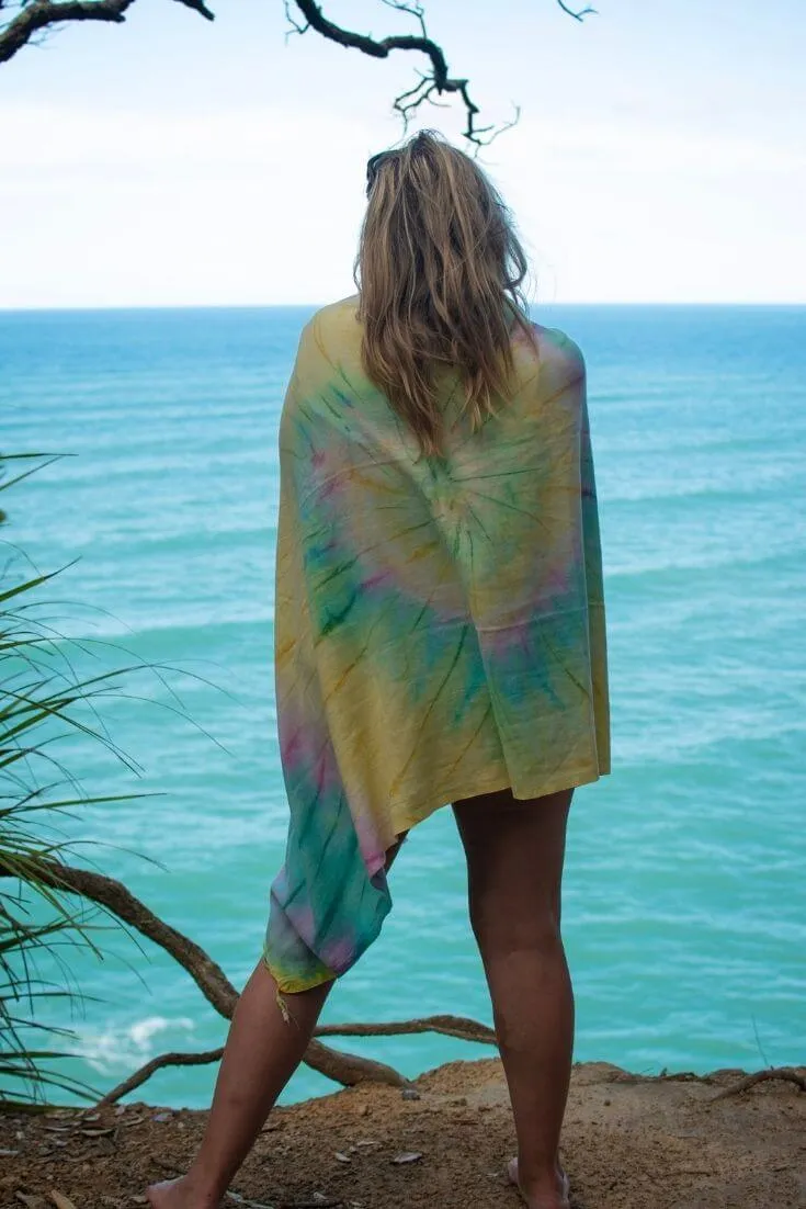 TIE DYE TOWELS