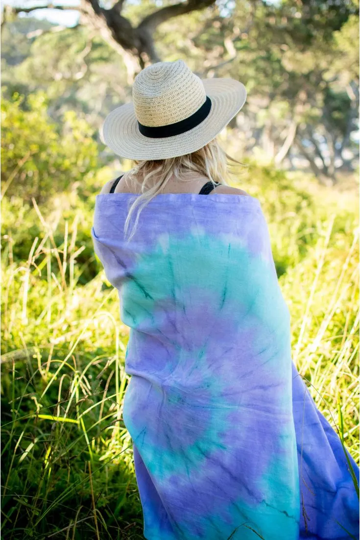 TIE DYE TOWELS