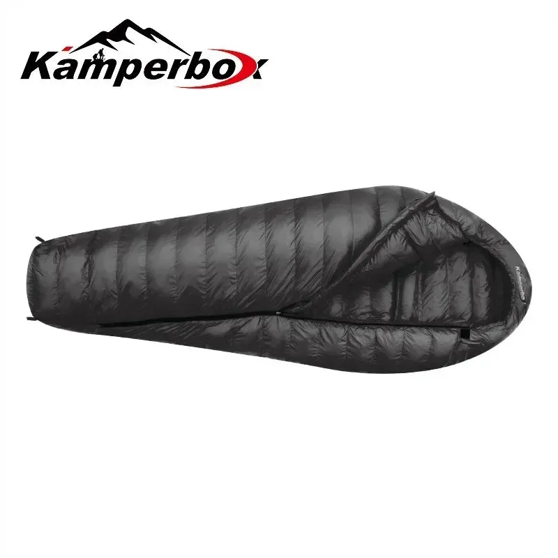 Ultralight Trekking Sleeping Bag Down Blanket Thermal for Cold Us Military Compression Winter Camping Waterproof Goose Warm