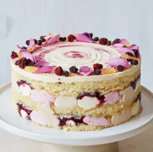 Vegan Blueberry Lemon Cheesecake