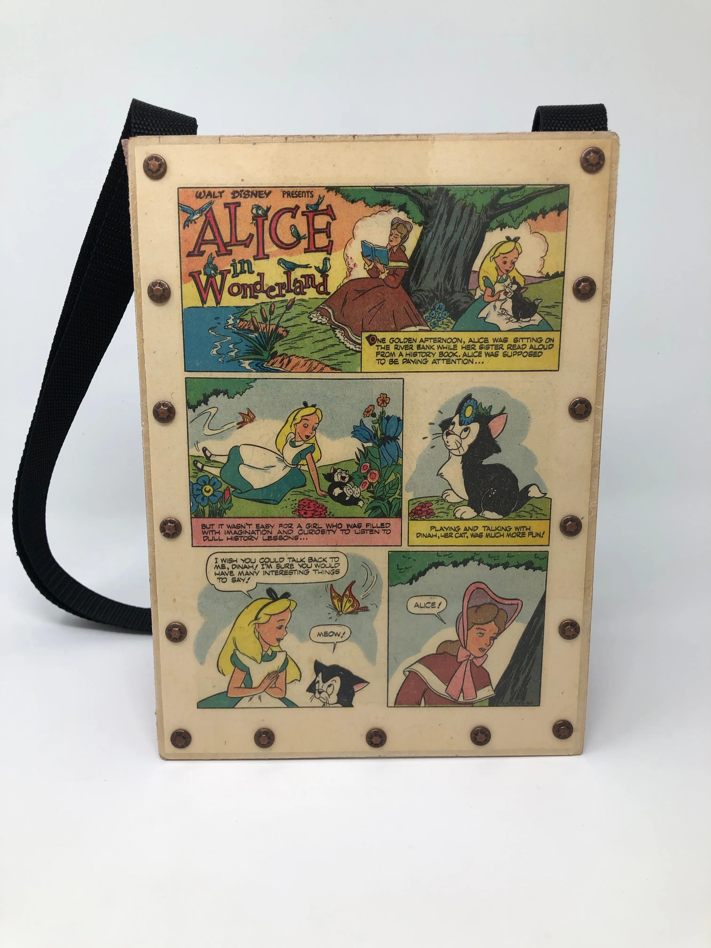 Vintage Dell Comic Book Purse - Disney themed Alice in Wonderland 1951