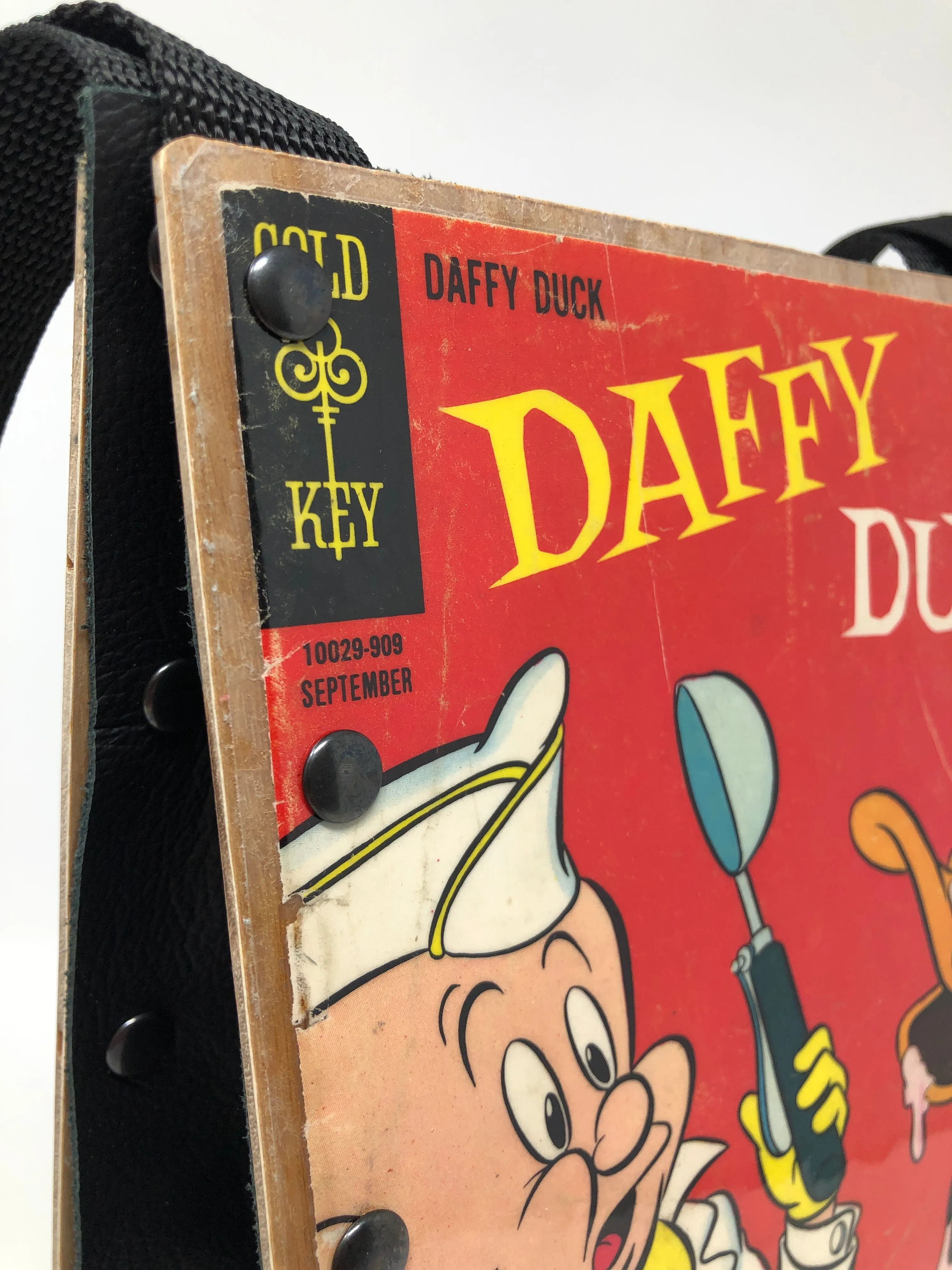 Vintage Gold Key Cartoon Comic Book Purse - Daffy Duck September 1969