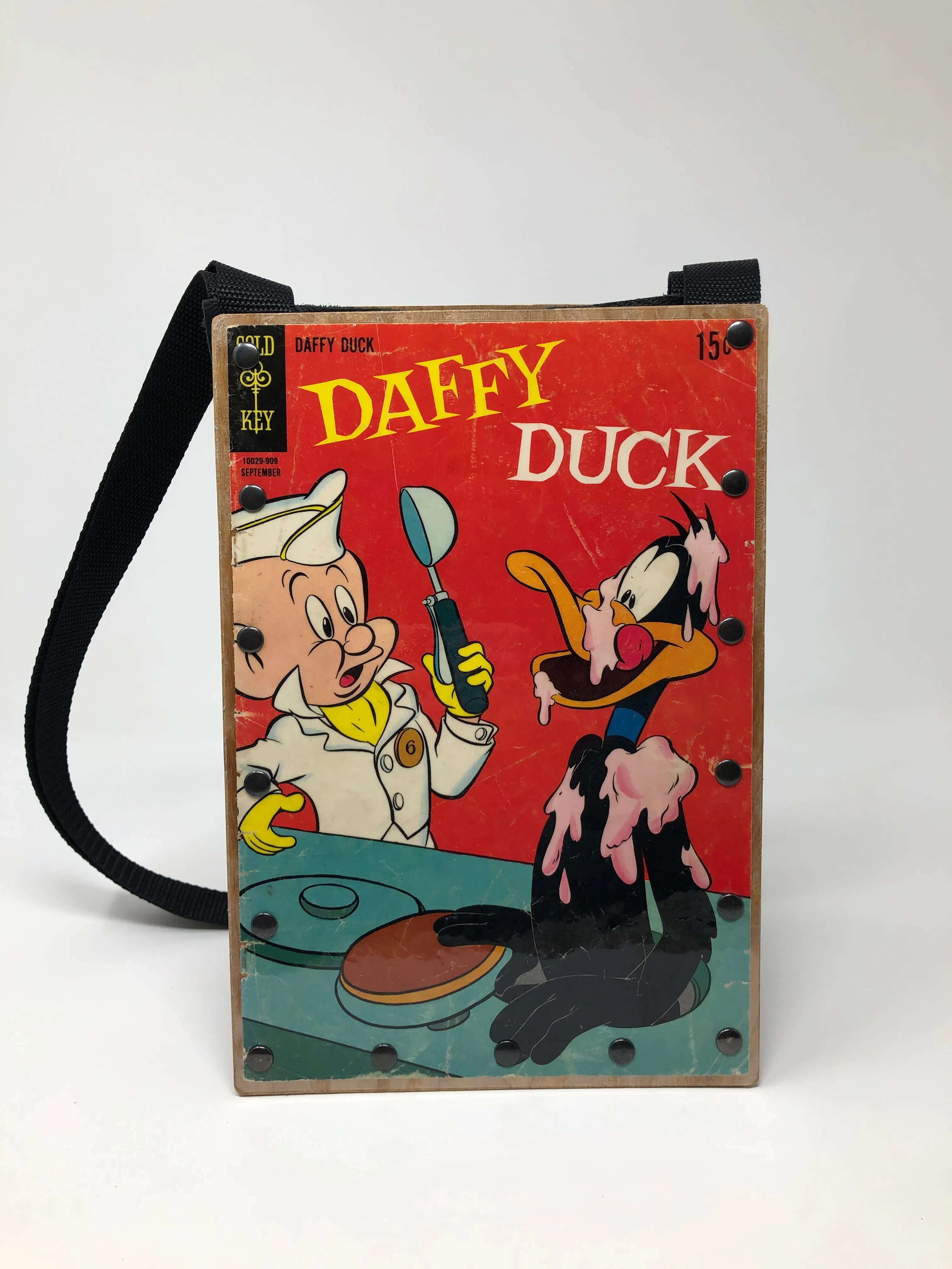 Vintage Gold Key Cartoon Comic Book Purse - Daffy Duck September 1969