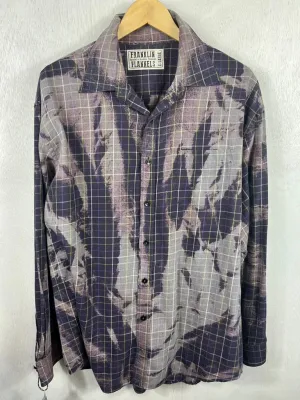 Vintage Purple and Lavender Lightweight Cotton Size XL