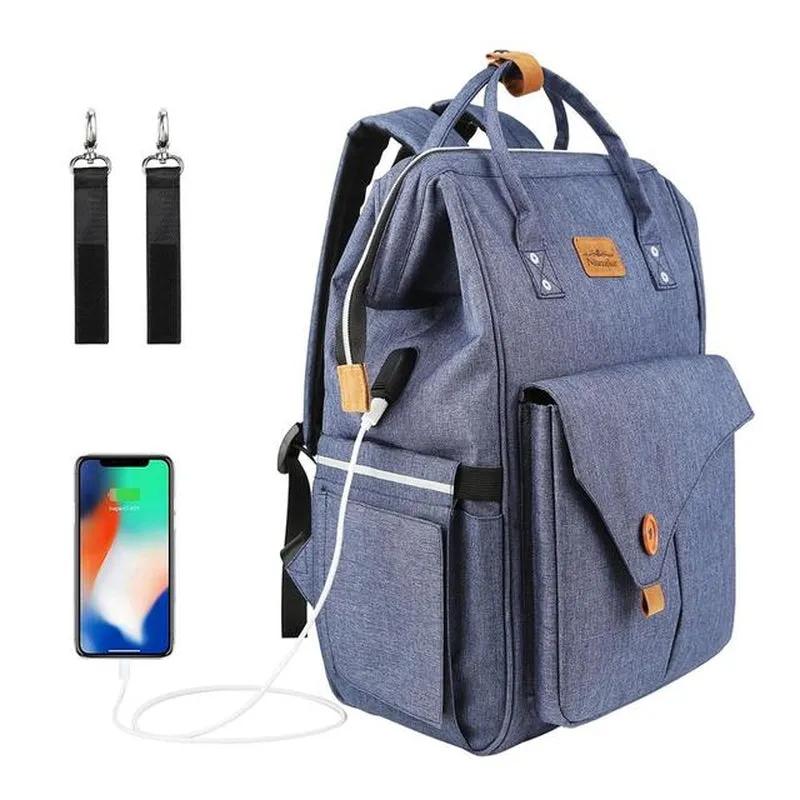 Waterproof Travel Diaper Bag Backpack