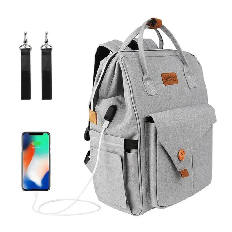 Waterproof Travel Diaper Bag Backpack