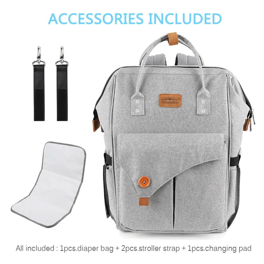 Waterproof Travel Diaper Bag Backpack
