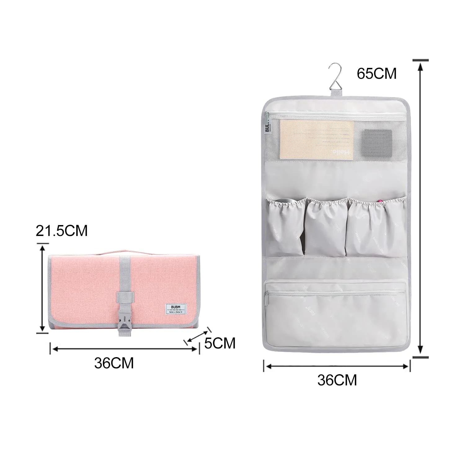 Waterproof Travel Storage Case Organizer for Dyson Airwrap, Pre-Styling Dryer...