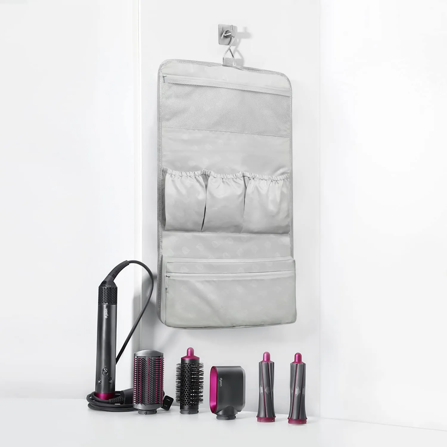 Waterproof Travel Storage Case Organizer for Dyson Airwrap, Pre-Styling Dryer...