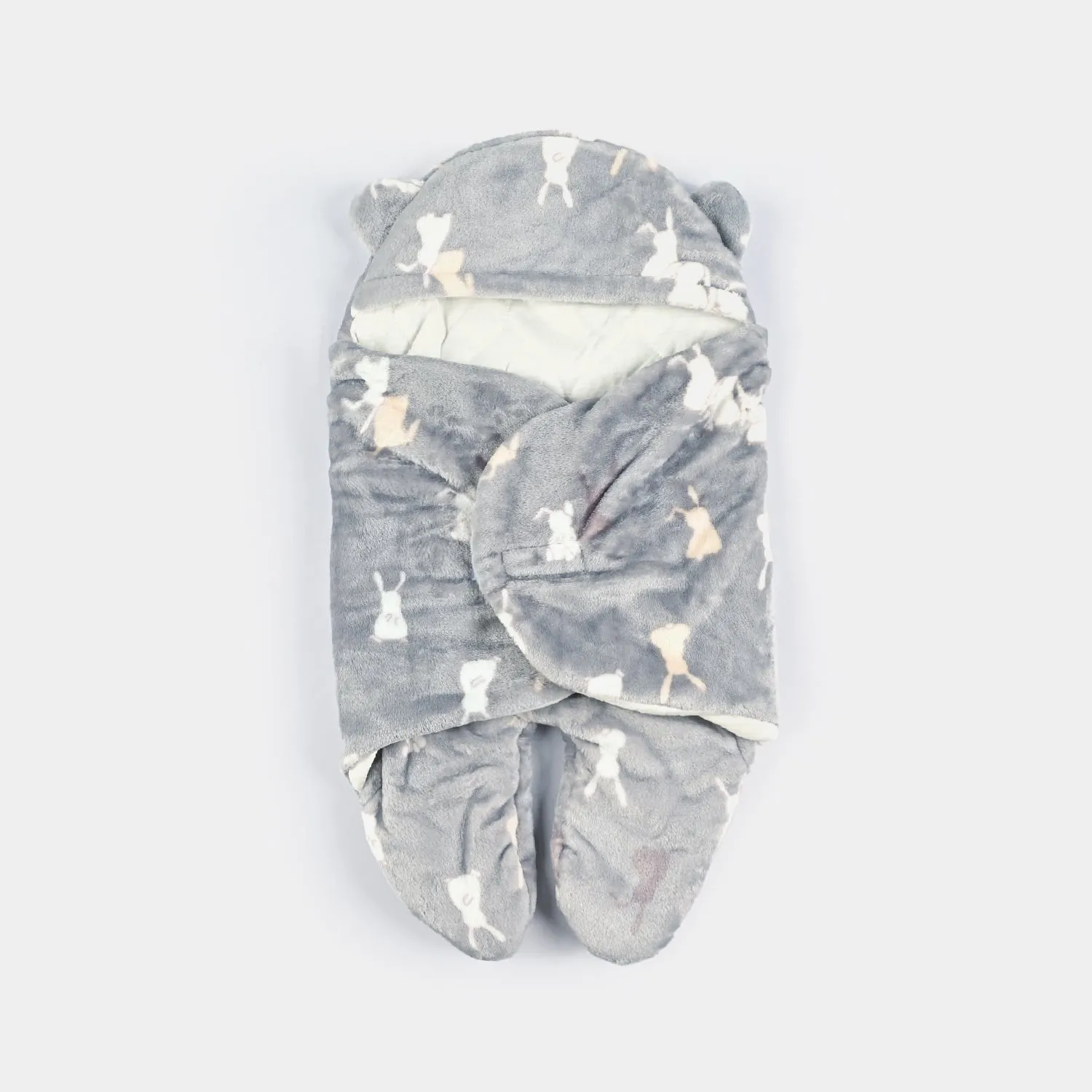 Winter Swaddle Grey 0M 