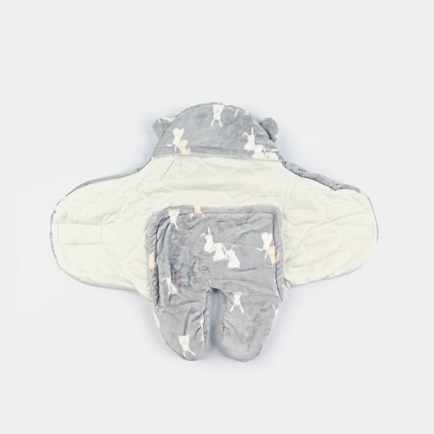 Winter Swaddle Grey 0M 