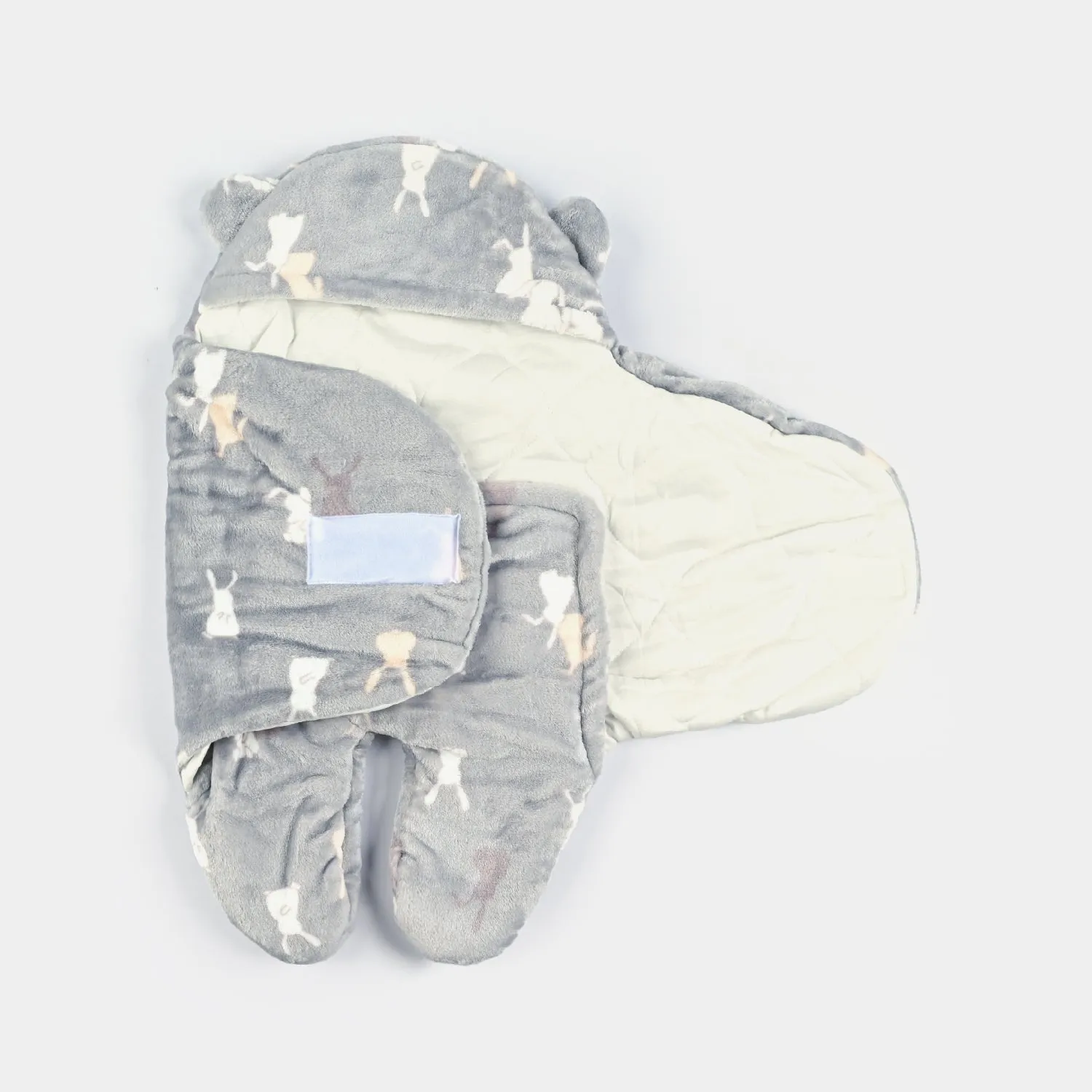 Winter Swaddle Grey 0M 