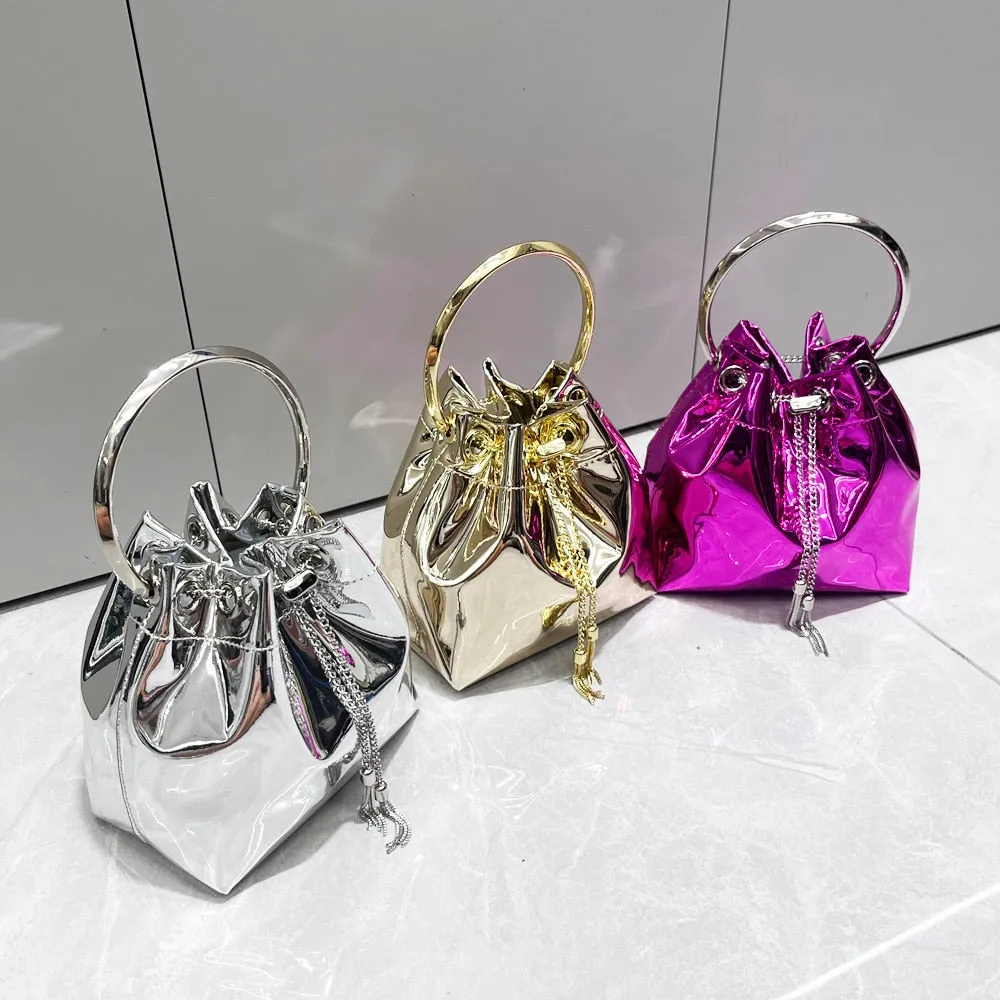 Women's Evening Clutch Bucket Bag