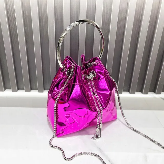 Women's Evening Clutch Bucket Bag