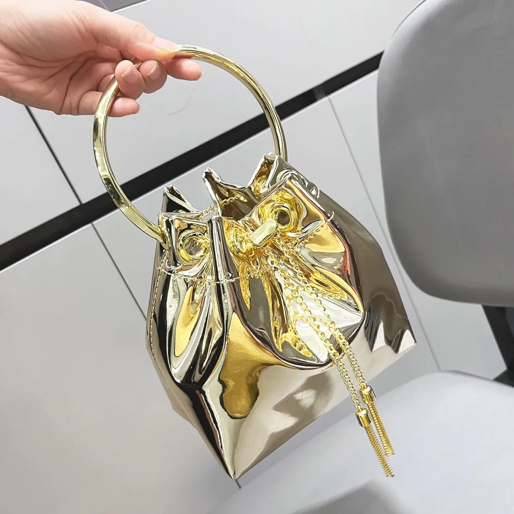 Women's Evening Clutch Bucket Bag