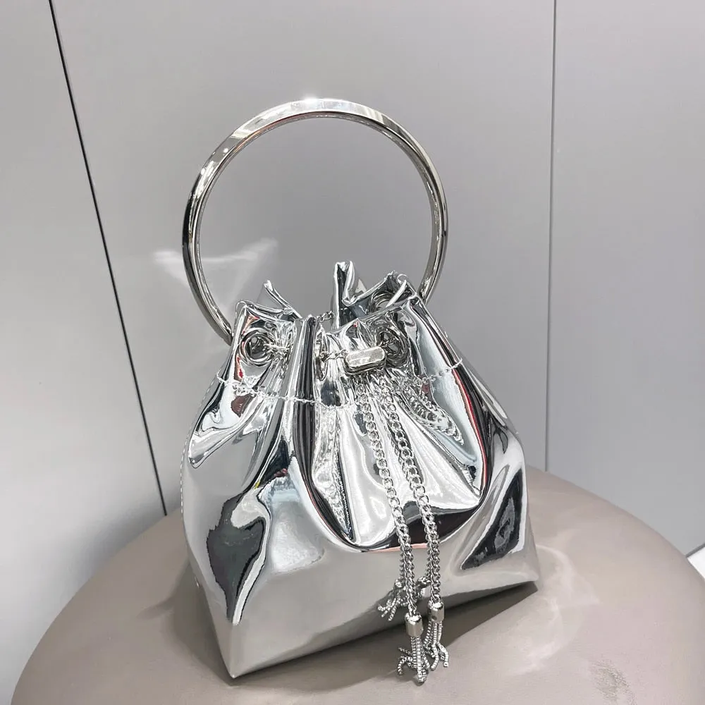 Women's Evening Clutch Bucket Bag