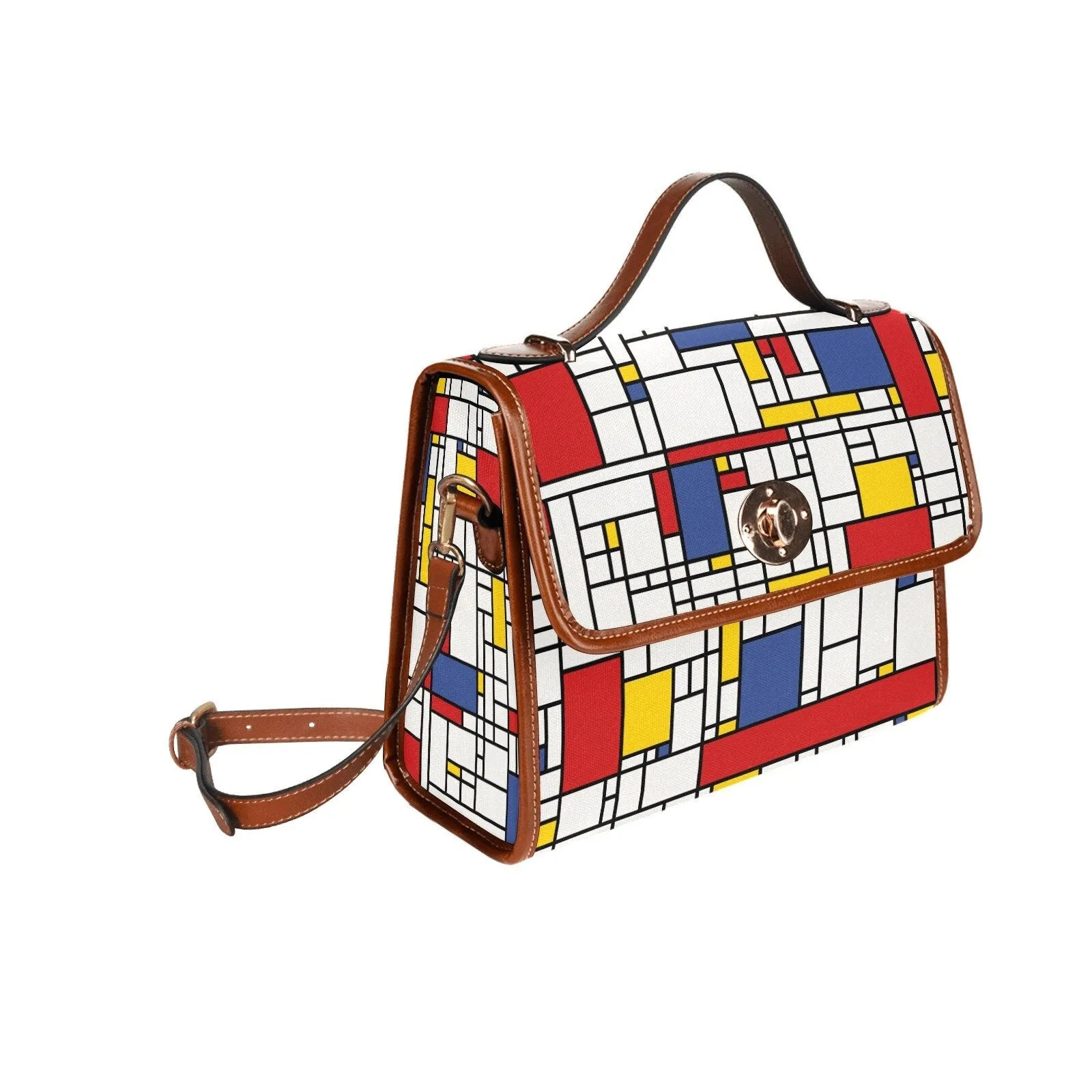 Women's Handbag, Retro Handbag, Women's Purse, Mondrian Purse, Mod 60s, 60s Style bag, 60s Style purse, 60s inspired, 60s Style handbag