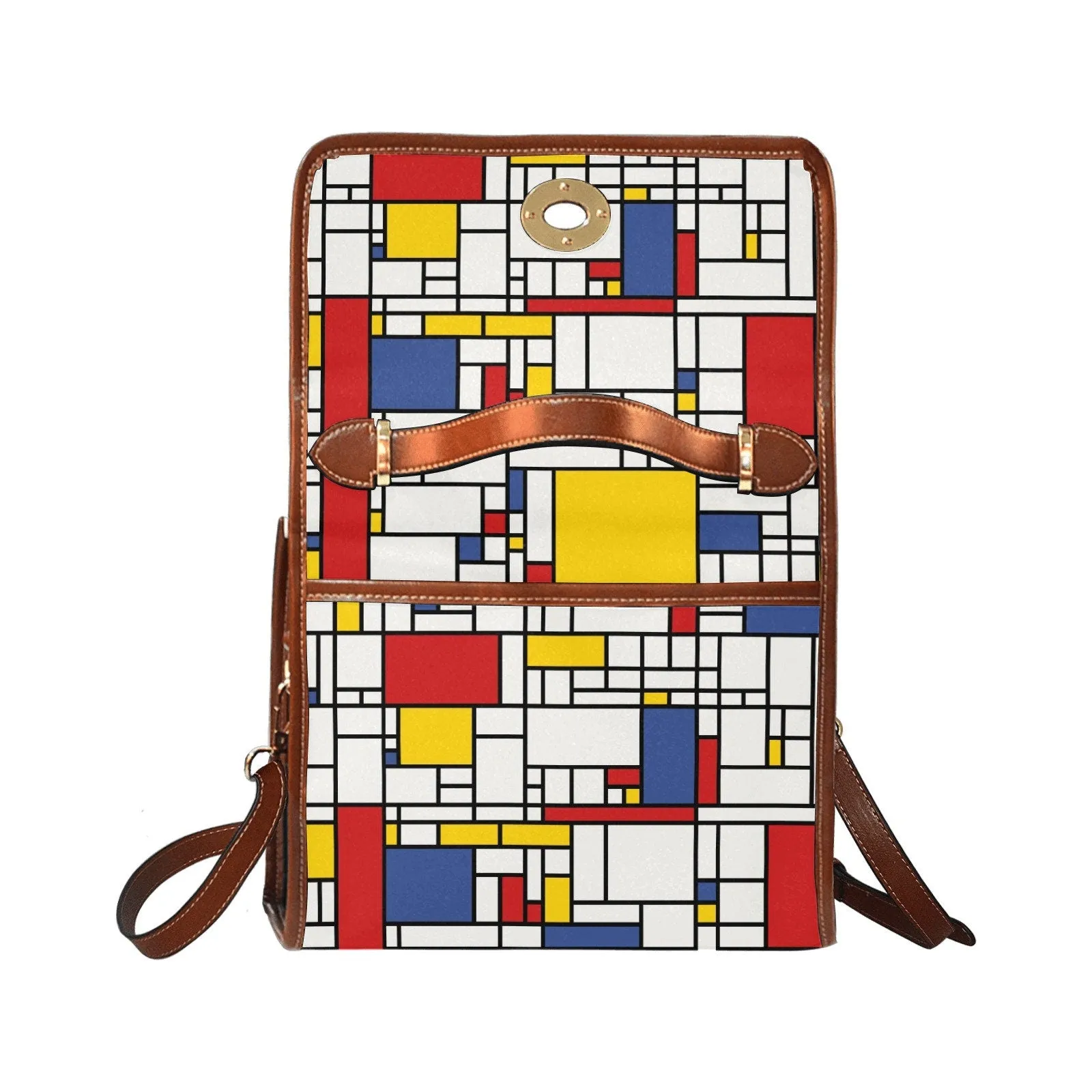 Women's Handbag, Retro Handbag, Women's Purse, Mondrian Purse, Mod 60s, 60s Style bag, 60s Style purse, 60s inspired, 60s Style handbag