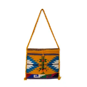 Yellow  Woven Bag from Oaxaca